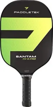Paddletek Bantam TS-5 Pro Pickleball Paddle | Lightweight | Thin Grip | Green