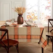 Elrene Home Fashions Autumnal Harvest Jacquard Tablecloth, 52 x 70