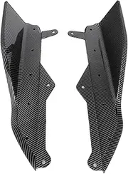 Compatible for BMW G42 2022-2024 Carbon Fiber Look Side Skirts Trim Flaps Cover Splitter