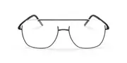 Silhouette Dynamic Dawn 5570/75 9040 Men's Glasses Black Size 55 - Private Health Rebate - Blue Light Block Available