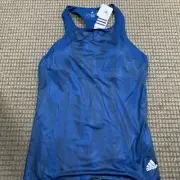 Adidas Climacool Razorback Tank Top Blue Size L NWT