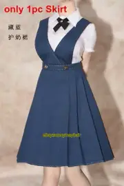 1:6 Female Long Dress Skirt Navy Blue Clothes For 12" PH TBL Action Figure Body