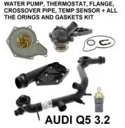 Cooling System Kit; Audi A4, A4Q,A6, A6Q 3.2 V6; PUMP THERMOSTAT, PIPE 2006 -09 (for: Audi)