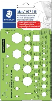 Staedtler Technical Drawing Template (977 115 02)