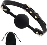 Bondage Ball Gag Mouth Silicone Ball Restraints Toys Sex Gag Mouth Plug Adjustable Mouth Ball BDSM Fetish Slave Restraints Toys