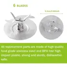 Blender Blade Sealing Ring Base Blender Cutter for Oster Pro 1200W Blender