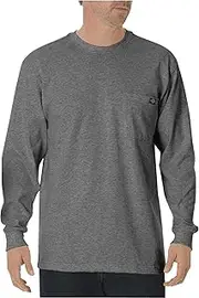 [Dickies] Men's Heavyweight LS Pocket TEE Relaxed