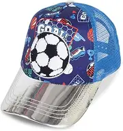 [PinkSheep] Kids Baseball Cap Cute Cartoon Cat Football Boys Baseball Cap Toddler Trucker Hat Girls Hats for Kids Ages 5-12