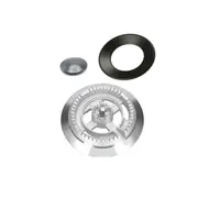 Genuine Smeg Gas Cooktop Wok Burner Complete Assembly 8780101038645