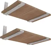 4Pack Heavy Duty Shelf Bracket Stainless Steel L Bracket for Shelves