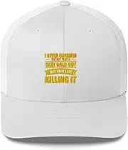 Trucker Cap Humorous Hair Baldy Skin Baldheaded Baldpated Enthusiast Novelty Hairless Barefaced Denudate Aficionado