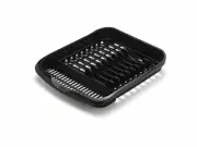 Addis Plate Dish Draining Rack, Soft Black