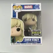 Funko Pop! #1275 Gwen Stacy Vinyl Figure Ent. Earth Exclusive With Pop Protector