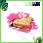 Pink Microwave 'YUM' Grill Toastie Maker Quick & Crispy Sandwiches Free Shipping