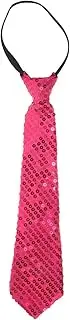 [GLSTOY] Fancy Sequin Tie for Men Christmas Necktie Dance Performance Glamorous Sparkly Party Accessory
