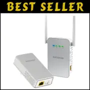 Netgear 1000 Mbps Powerline Network Extender with Easy Setup & Secure Connection