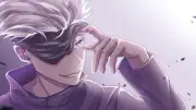 Anime jujutsu kaisen satoru gojo blindfold blue eyes Playmat Gaming Mat