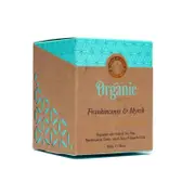 Organic Goodness Frankincense + Myrrh Smudge Candle - 50hr Burn Time