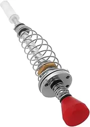 DECOMELODY Alloy Head Pinball Machine Shooter Ergonomic Design Arcade Shooter Rod for Pinball Accessory