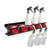 Spray Bottle Holder Hook Can Storage Rack Wall Mounted Van Garage Tool Board