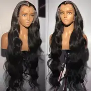 Body Wave 13x4 13x6 Hd Lace Frontal Wig 30 40 Inch Human Hair Wig Hairline