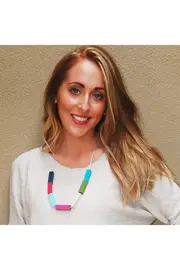 Grace Long Bead Necklace--TIN-GRACE
