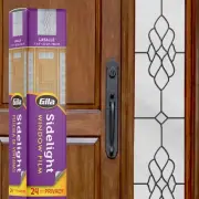 ® Lasalle Sidelights Entryway Decorative Window Film DIY Static Cling, 1ft x ...