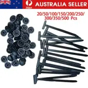 Nylon Universal Car Cable Tie Buckle,Self-Locking Zip Ties Holder W/ Pin&Button