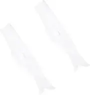 BRIGHTFUFU 2Pcs DIY Blank Carp Windsock Decor for Lightweight Hanging Graffiti Streamer Cloth Japanese Carp Windsock for Indoor Outdoor Use Creative Painting Activity