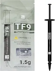 Thermalright TF9 1.5g Thermal Paste Heat Sink Compound 14W/m.k-1.5 Grams,High Durability, for All heatsinks CPU Coolers, with applying Tool (TF9 1.5g)