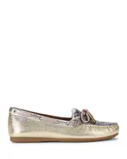 Kurt Geiger London Women's Eagle Hardware Boat Moccasins