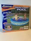 Banzai Inflatable Splash Lagoon Summer Kiddie Pool.