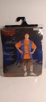 STRANGER THINGS DUSTIN COSTUME KIT, Child Size Standard, NEW