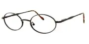 Reptile Iguana Designer Reading Glasses in Matte Black ; +1.25