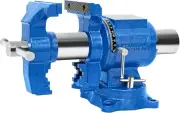 6-Inch Heavy Duty Bench Vise Ductile Iron Bench Vise 360° Multi-Purpose Bench Vi