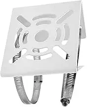 ABOOFAN Security Camera Pole Mount Bracket Support Adapter with Fixing Rings Versatile for CCTV Installation Reliable Stability for Various Monitoring Needs