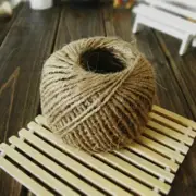 Jute Twine Thin 30m Roll Natural Art Craft Garden Gardening String