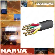 Narva 5A 2.5mm 5 Cores Trailer Cable 100M Length With Black Sheath
