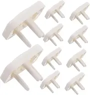 HONMEET 45pcs Outlet Covers Childproof Socket Protectors for Home Office Electrical Outlet Safety Covers Sturdy
