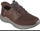 Skechers Men's Slip-Ins Relaxed Fit Garner Newick Brown Size 13