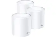 3PK TP Link Ax3000 Deco X60 Wireless Whole Mesh Home Wi-Fi System White