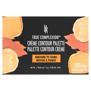 Black Radiance, True Complexion, Creme Contour Palette, 8323 Medium to Dark, 0.26 oz (7.5 g)
