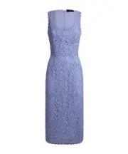 PAISLEY MACRAMÉ SHEATH DRESS IT42,IT46 Blue