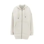 [ISABEL MARANT ETOILE] ISABEL MARANT ETOILE 'Izia' oversized full-zip hoodie Woman 38 38 Beige