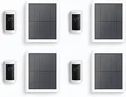 New Ring Outdoor Camera Plus, White (Solar) | DIY Wireless Outdoor Security Camera | Wide-Angle 2K Video with Ring Vision, | alternative to CCTV I 30-day free trial of Ring Home Plan I 4 cameras
