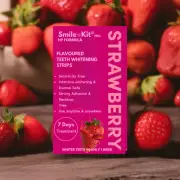 Smile Kit Pro HP Formula Flavoured Teeth Whitening Strips Strawberry