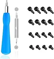 Ring Doorbell Screwdriver Replacement with 16 Pcs of Screws, for Battery Change, Fit Video Doorbell, Video Doorbell 2 and Pro and Elite