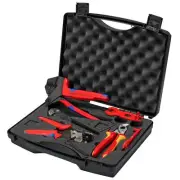 KNIPEX V01 Crimping Pliers For Photovoltaics solar cable connectors MC4 97 91 04