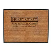 Hokey Cokey Rehibilitation Centre - Funny Novelty Doormat Man Cave Floor mat