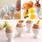 Egg Cup Set Breakfast Boiled Eggs Novelty egg holder Home 1-4PCS Food A6R6
